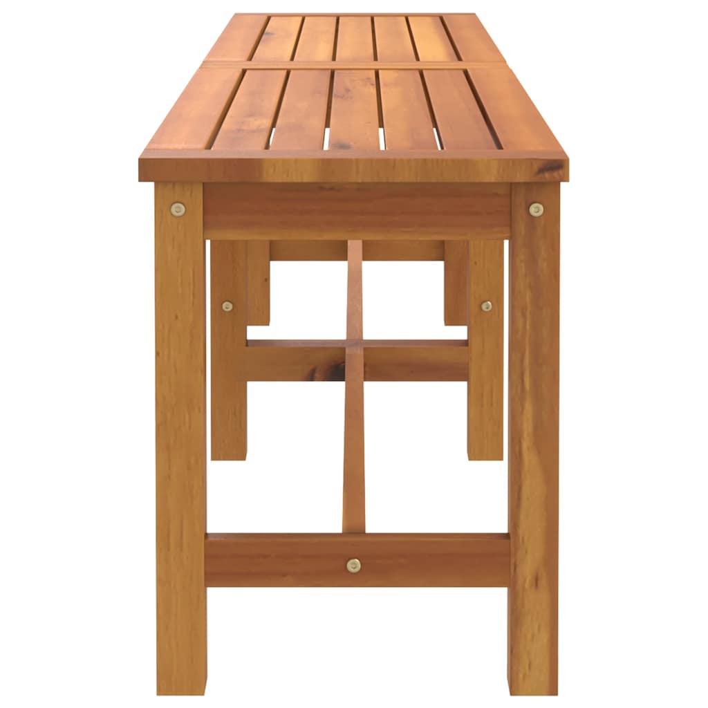 vidaXL Garden Bench 150x35x45 cm Solid Wood Acacia 4