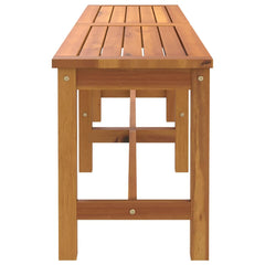 vidaXL Garden Bench 150x35x45 cm Solid Wood Acacia 4
