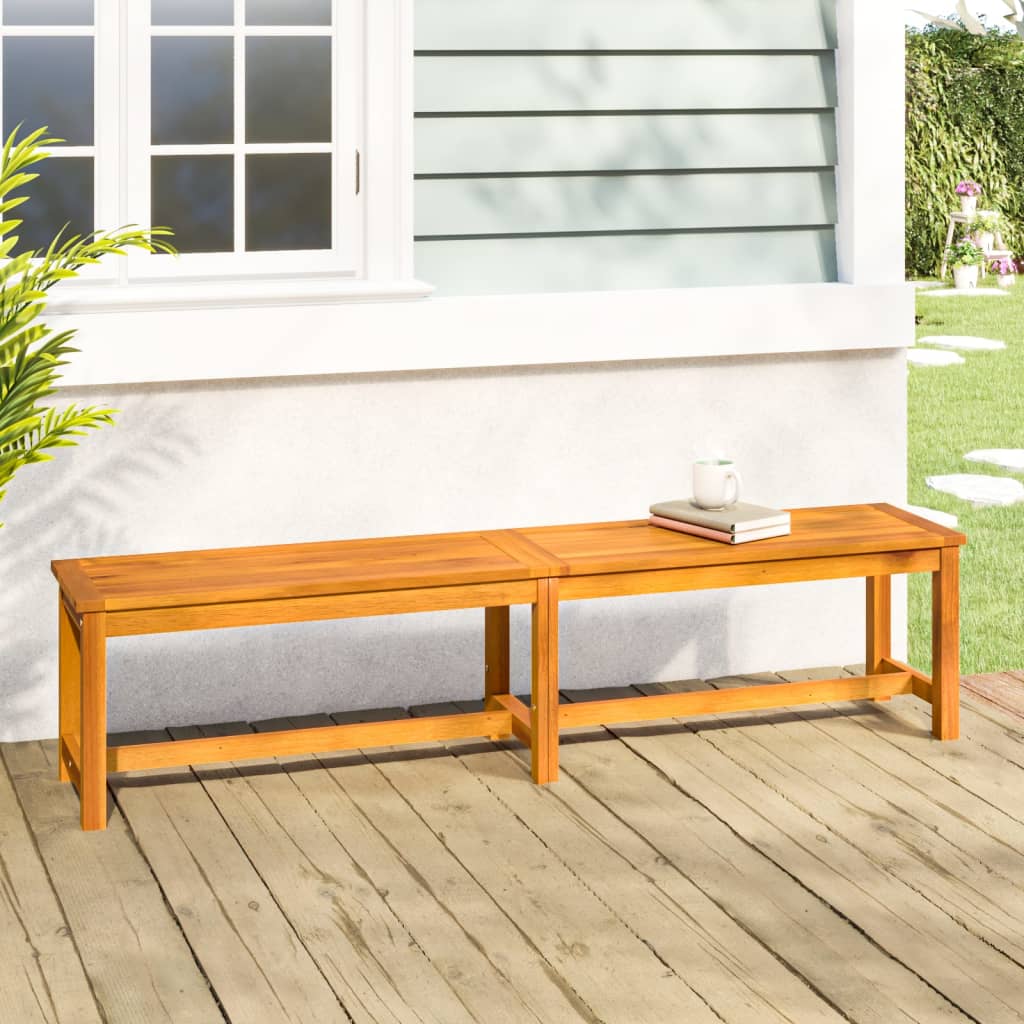 vidaXL Garden Bench 180x35x45 cm Solid Wood Acacia 1