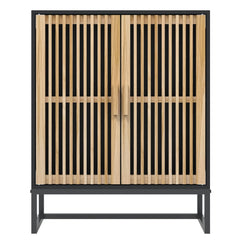 vidaXL Sideboard Black 60x30x75 cm Engineered Wood 4