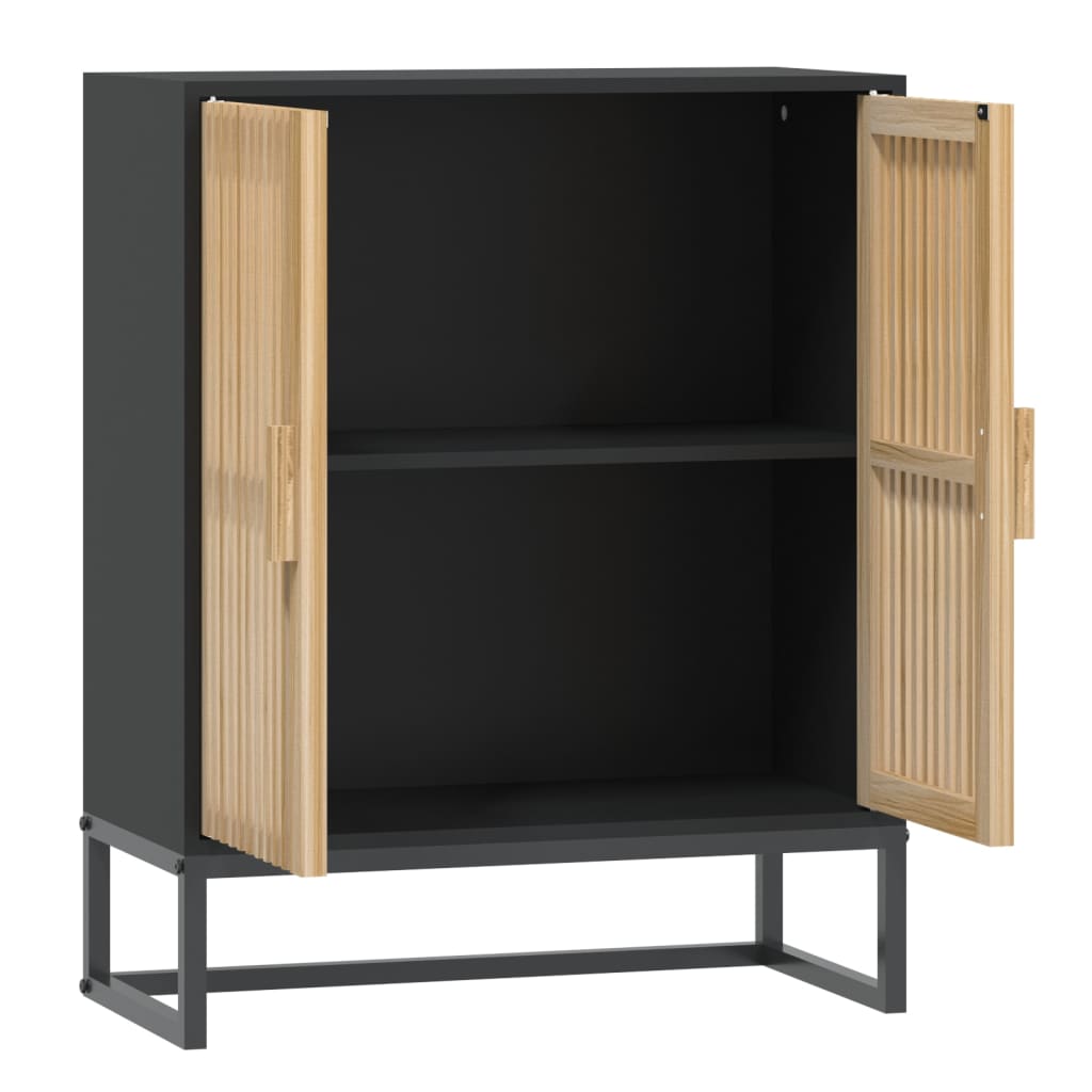 vidaXL Sideboard Black 60x30x75 cm Engineered Wood 6