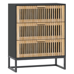 Sideboard Black Engineered Wood, image 2
