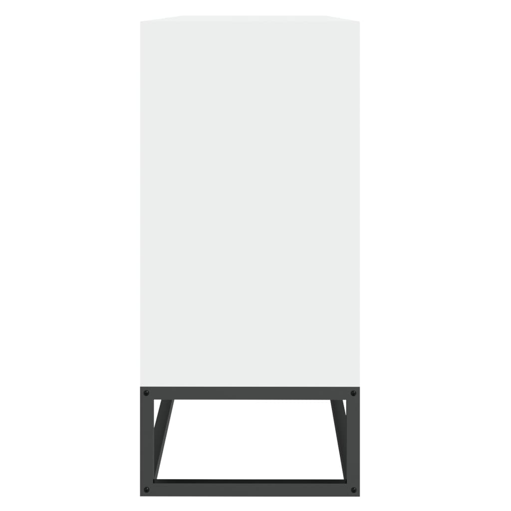 Sideboard 105x30x65 cm Engineered Wood White