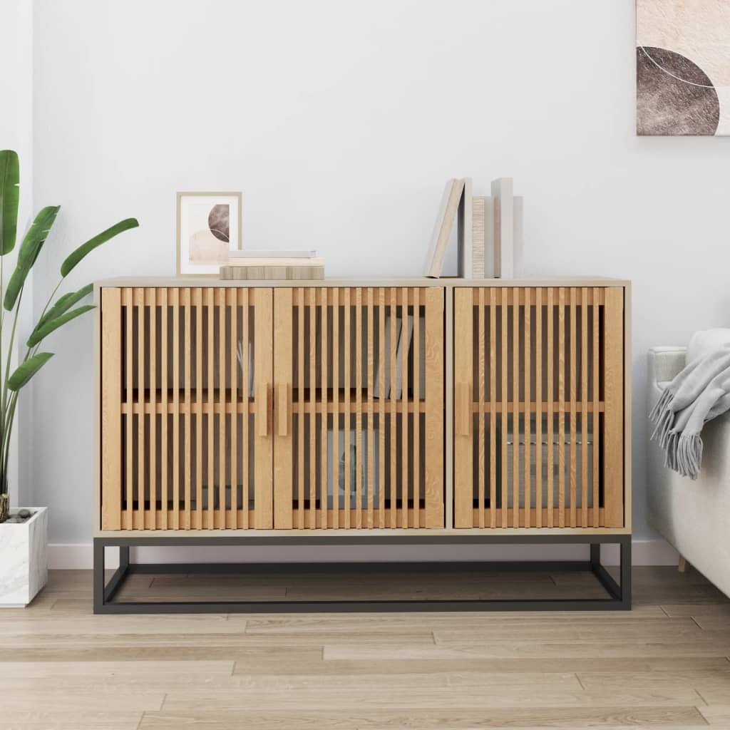 Sideboard 105x30x65 cm Engineered Wood Brown