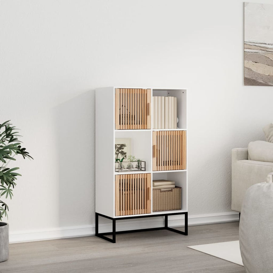 Highboard White Engineered Wood