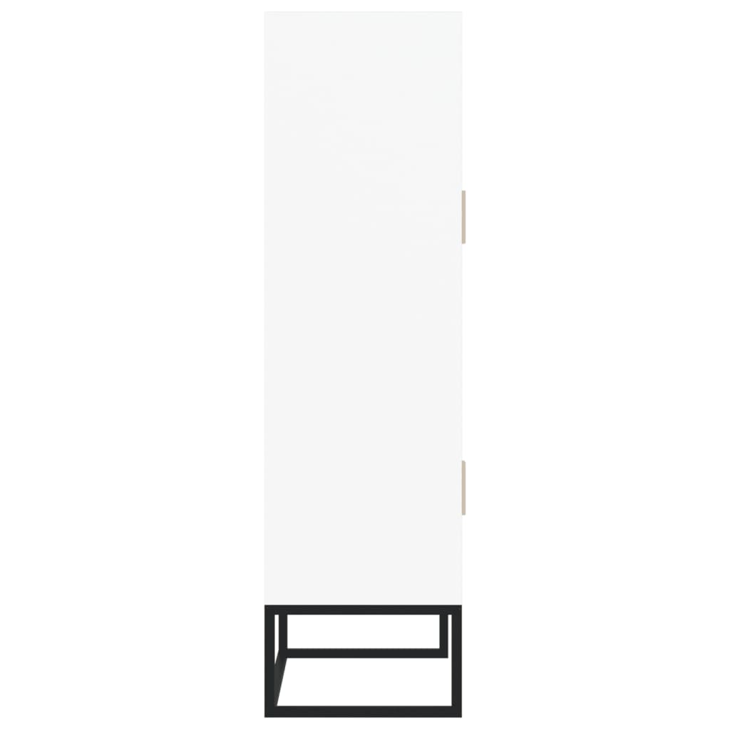vidaXL Highboard White 70x35x125 cm Engineered Wood 6