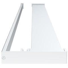 vidaXL Shower Shelf for Walk-in Shower Wall Chrome 80 cm Aluminium 4