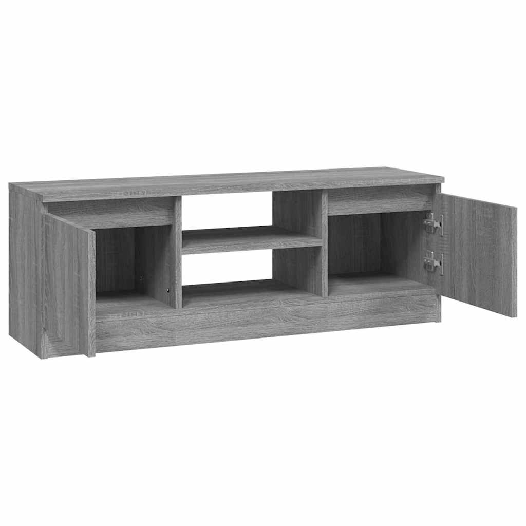 vidaXL TV Cabinet with Door Grey Sonoma 102x30x36 cm 6
