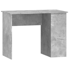 vidaXL Desk Concrete Grey 100x55x75 Engineered Wood 2