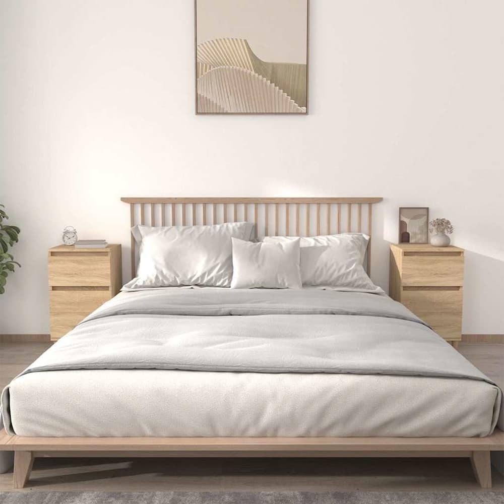 Bedside Cabinets 40x35x70 cm 2 pcs Sonoma oak