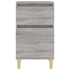 vidaXL Bedside Cabinet Grey Sonoma 40x35x70 cm 6