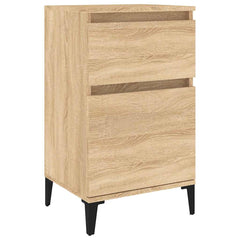 vidaXL Bedside Cabinet Sonoma Oak 40x35x70 cm 2