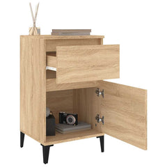 vidaXL Bedside Cabinet Sonoma Oak 40x35x70 cm 5