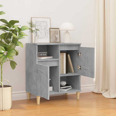 vidaXL Sideboard Concrete Grey 60x35x70 cm Engineered Wood 3