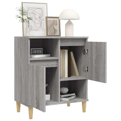 vidaXL Sideboard Grey Sonoma 60x35x70 cm Engineered Wood 4