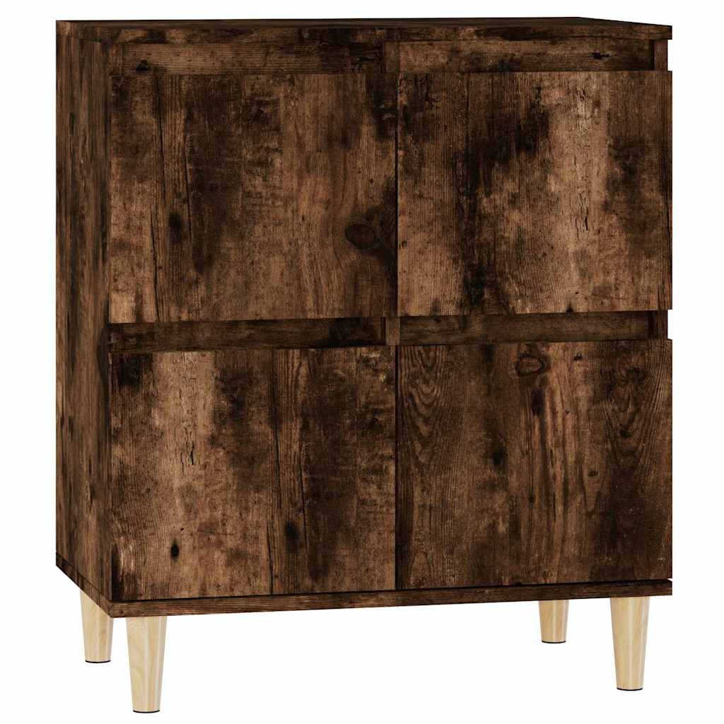 vidaXL Sideboard Smoked Oak 60x35x70 cm Engineered Wood 2