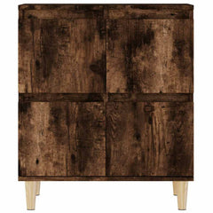 vidaXL Sideboard Smoked Oak 60x35x70 cm Engineered Wood 6