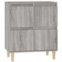 vidaXL Sideboard Grey Sonoma 60x35x70 cm Engineered Wood 2
