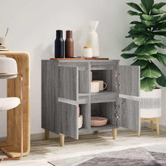 vidaXL Sideboard Grey Sonoma 60x35x70 cm Engineered Wood 3