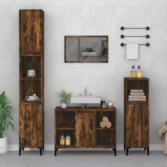 vidaXL Sink Cabinet 80x33x60 cm Engineered Wood