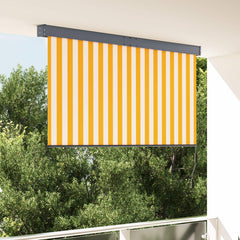 Roller Blind Fabric and Aluminum in Orange and White