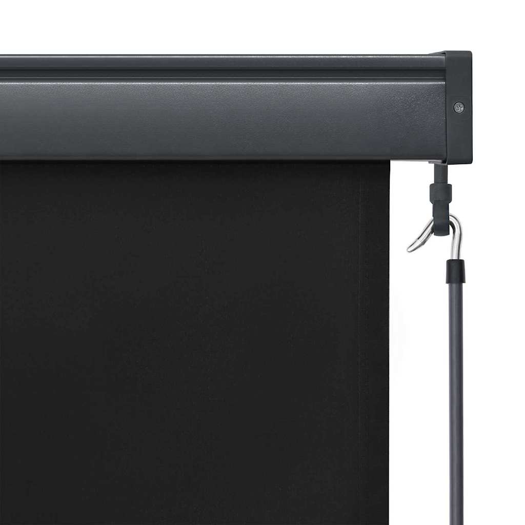 vidaXL Roller Blind Anthracite 180 x 250 cm Fabric and Aluminum 6