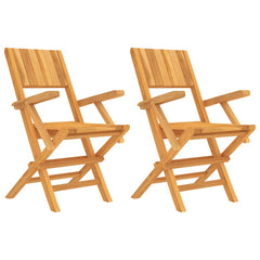 Folding Chairs 47x61x90 cm Solid Wood Teak 2