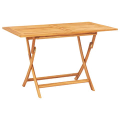 5 Piece Garden Dining Set Solid Wood Teak 4
