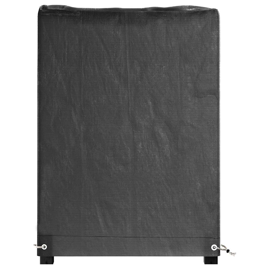 vidaXL Garden Furniture Covers 2 pcs 8 Eyelets 160x120x75 cm 5