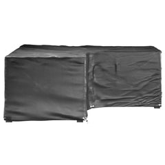 vidaXL L-Shaped Garden Furniture Covers 2 pcs 12 Eyelets 185x185x70 cm 3