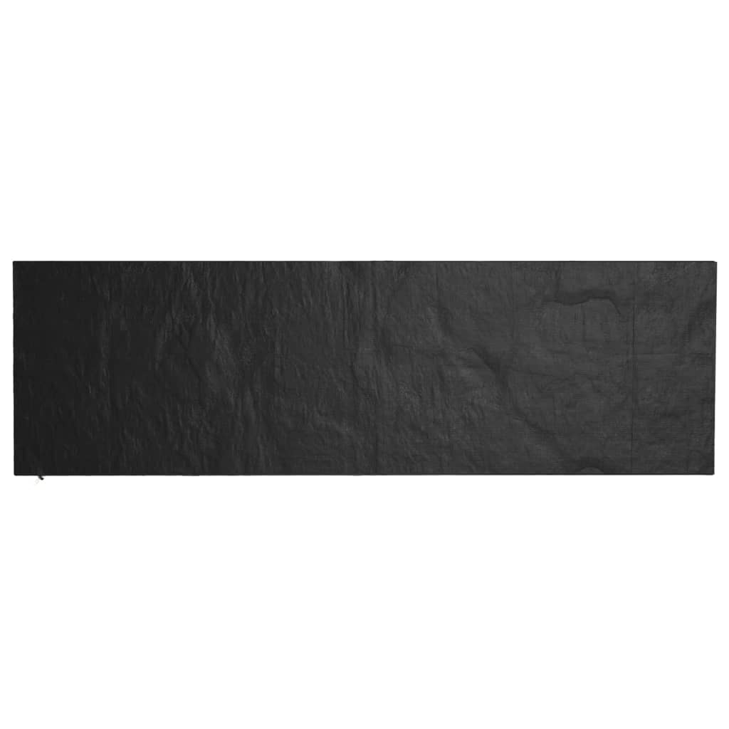 vidaXL Garden Bench Covers 2 pcs 12 Eyelets 210x70x70/88 cm Polyethylene 4