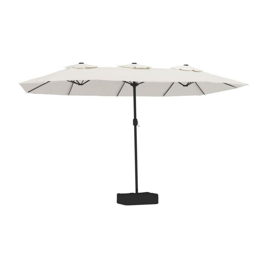 Double-Head Parasol Sand White