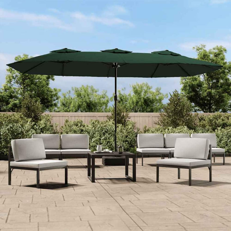 Double-Head Parasol Green