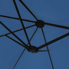 vidaXL Double-Head Garden Parasol Azure Blue 449x265 cm 6