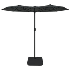 vidaXL Double-Head Garden Parasol Anthracite 316x145 cm 3