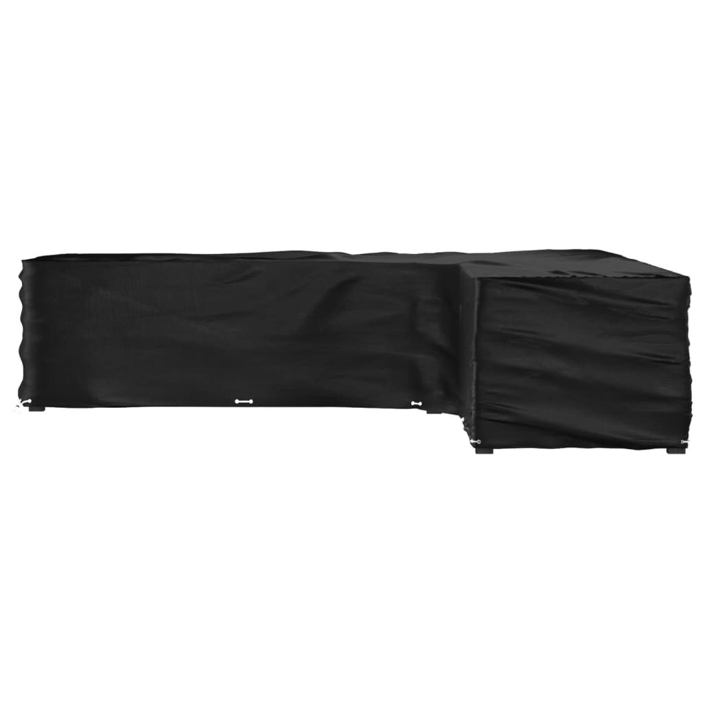vidaXL L-Shaped Garden Furniture Cover 20 Eyelets 300x300x70 cm 4