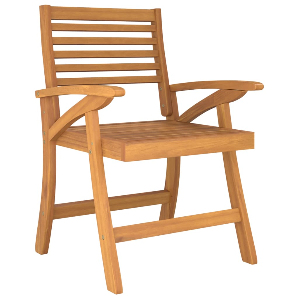 Garden Chairs 58x58x87 cm Solid Wood Acacia 2
