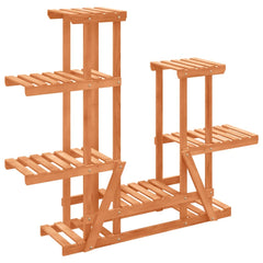 vidaXL Flower Stand 95x25x96 cm Solid Wood Fir 2