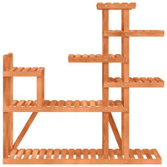 vidaXL Flower Stand 110x25x111 cm Solid Wood Fir 4