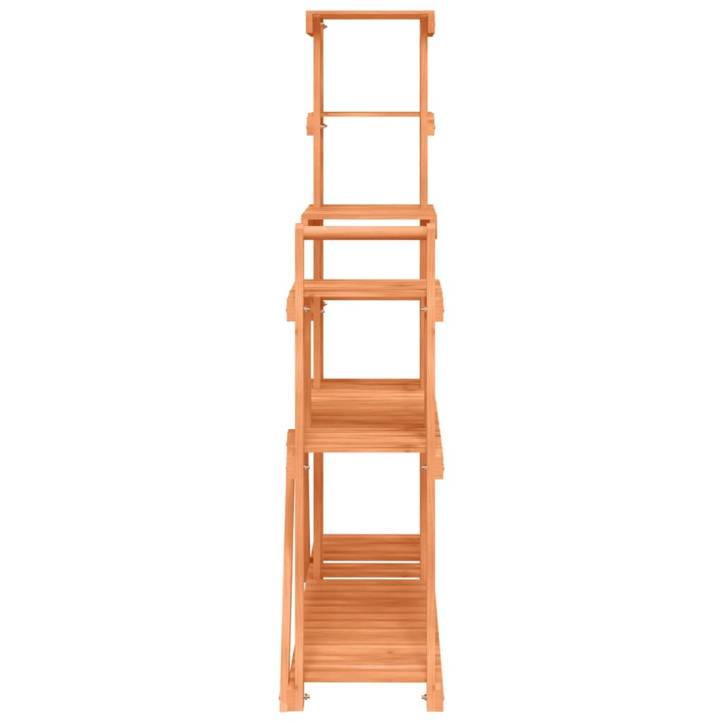 vidaXL Flower Stand 110x25x111 cm Solid Wood Fir 5