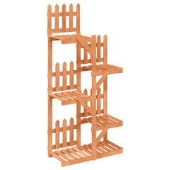 vidaXL Flower Stand 60x25x130 cm Solid Wood Fir 6