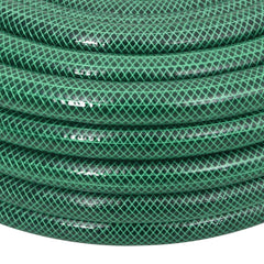 vidaXL Garden Hose with Fitting Set Green 0.75" 20 m PVC 4
