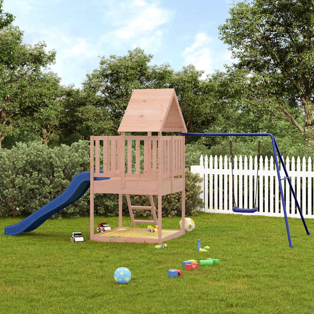 Outdoor Playset Solid Wood Pine Solid douglas wood