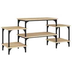 vidaXL TV Cabinet Sonoma Oak 117x35x52 cm Engineered Wood 2