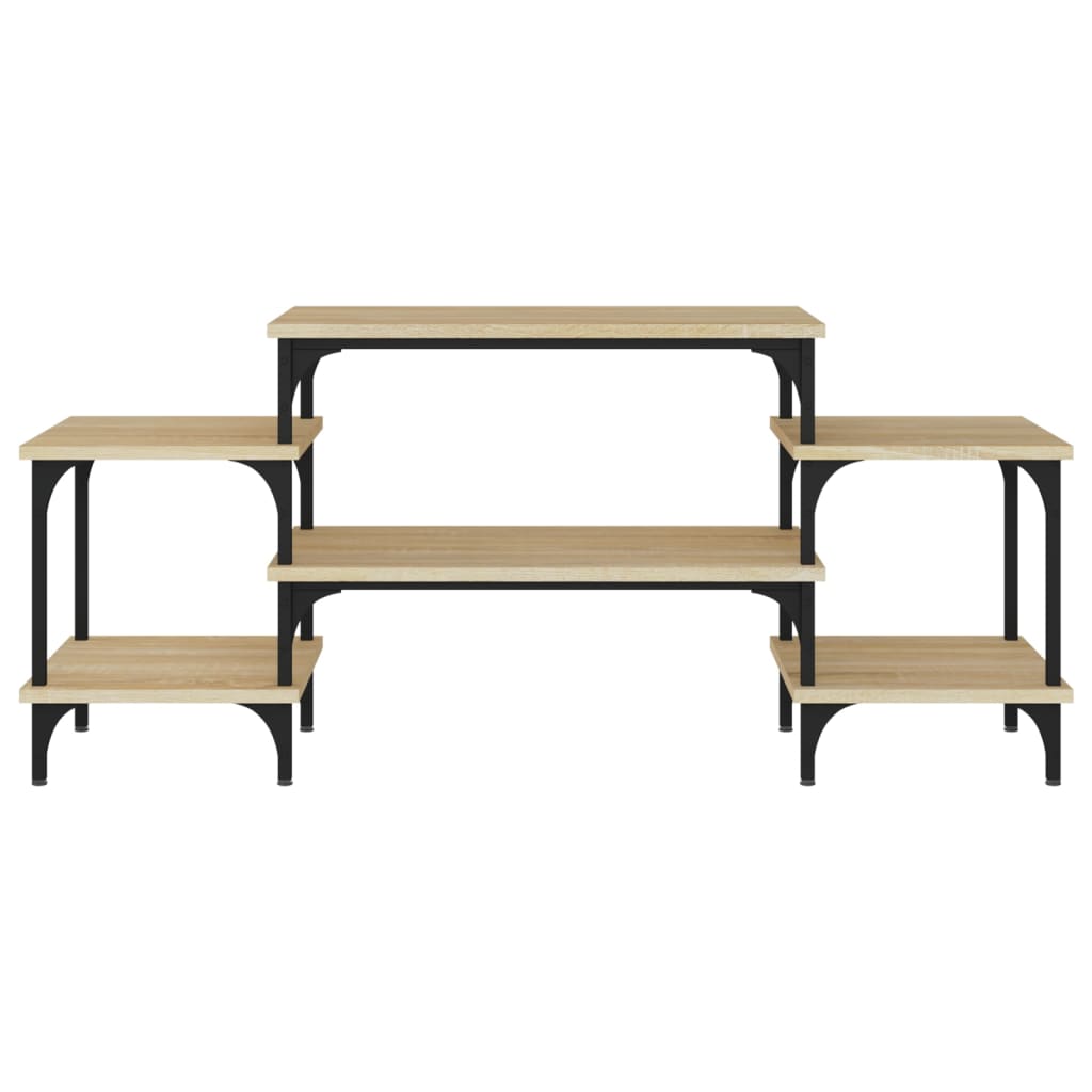 vidaXL TV Cabinet Sonoma Oak 117x35x52 cm Engineered Wood 5