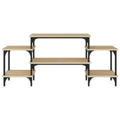 vidaXL TV Cabinet Sonoma Oak 117x35x52 cm Engineered Wood 5