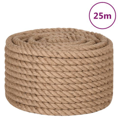 vidaXL Jute Rope 25 m Long 20 mm Thick 2