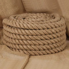 Jute Rope Long Thick Natural