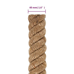 vidaXL Jute Rope 5 m Long 40 mm Thick 6