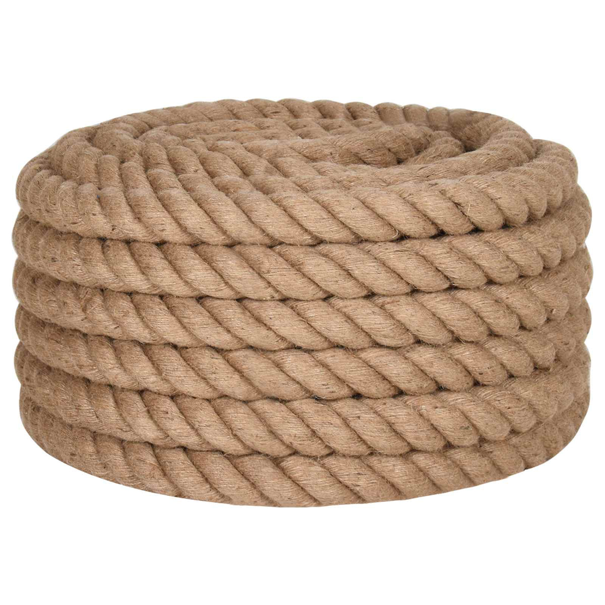Jute Rope Long Thick Natural Length